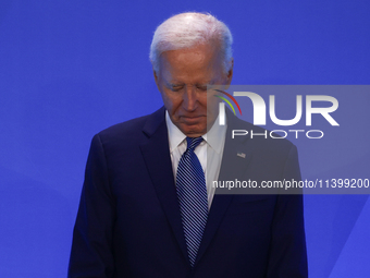 President of the United States Joe Biden during welcome ceremony of the NATO Summit in Washington DC, United States on July 10, 2024. (