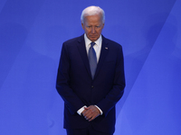 President of the United States Joe Biden during welcome ceremony of the NATO Summit in Washington DC, United States on July 10, 2024. (