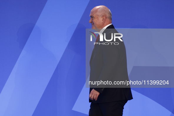 Prime Minister of Bulgaria Dimitar Glavchev during welcome ceremony of the NATO Summit in Washington DC, United States on July 10, 2024. 