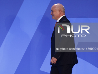 Prime Minister of Bulgaria Dimitar Glavchev during welcome ceremony of the NATO Summit in Washington DC, United States on July 10, 2024. (