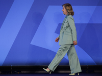 Prime Minister of Italy Giorgia Meloni during welcome ceremony of the NATO Summit in Washington DC, United States on July 10, 2024. (