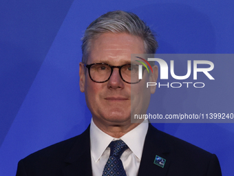 Prime Minister of Great Britain Keir Starmer during welcome ceremony of the NATO Summit in Washington DC, United States on July 10, 2024. (