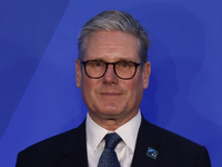 Prime Minister of Great Britain Keir Starmer during welcome ceremony of the NATO Summit in Washington DC, United States on July 10, 2024. (