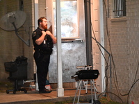 A police officer is overlooking the crime scene. One person is shot and killed in Washington, D.C., United States, on July 10, 2024. On Wedn...