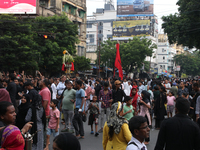 A Muslim devotee is participating in the 4th day of the Muharram festival in Kolkata, India, on July 11, 2024. (