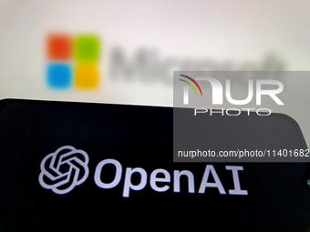 Microsoft is relinquishing its observer seat on the OpenAI board in Suqian, Jiangsu province, China, on July 12, 2024. (