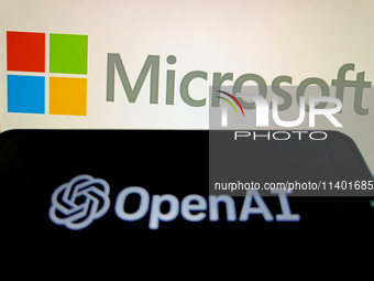 Microsoft is relinquishing its observer seat on the OpenAI board in Suqian, Jiangsu province, China, on July 12, 2024. (