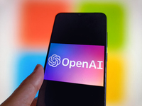 Microsoft is relinquishing its observer seat on the OpenAI board in Suqian, Jiangsu province, China, on July 12, 2024. (