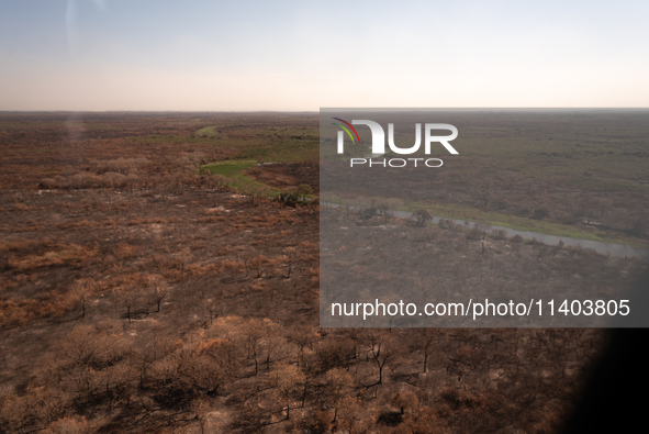 In Corumba, Brazil, on July 3, 2024, experts are saying that the areas most susceptible to the aggressive fires that have been occurring sin...