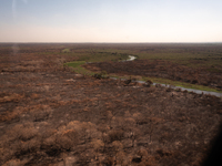 In Corumba, Brazil, on July 3, 2024, experts are saying that the areas most susceptible to the aggressive fires that have been occurring sin...