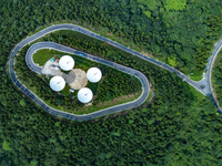 The China Compound Eye Project (Phase I) is taking place in Liangjiang New Area in Chongqing, China, on July 13, 2024. The ''China Compound...