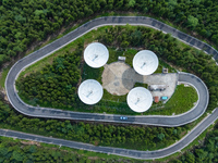 The China Compound Eye Project (Phase I) is taking place in Liangjiang New Area in Chongqing, China, on July 13, 2024. The ''China Compound...