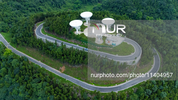 The China Compound Eye Project (Phase I) is taking place in Liangjiang New Area in Chongqing, China, on July 13, 2024. The ''China Compound...