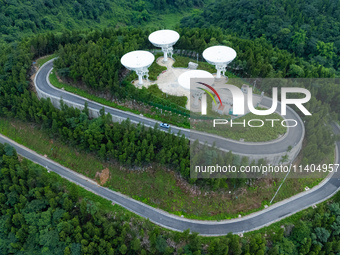 The China Compound Eye Project (Phase I) is taking place in Liangjiang New Area in Chongqing, China, on July 13, 2024. The ''China Compound...