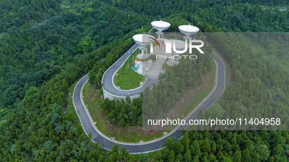 The China Compound Eye Project (Phase I) is taking place in Liangjiang New Area in Chongqing, China, on July 13, 2024. The ''China Compound...