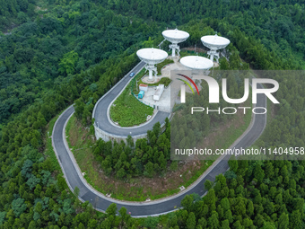 The China Compound Eye Project (Phase I) is taking place in Liangjiang New Area in Chongqing, China, on July 13, 2024. The ''China Compound...