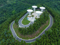 The China Compound Eye Project (Phase I) is taking place in Liangjiang New Area in Chongqing, China, on July 13, 2024. The ''China Compound...