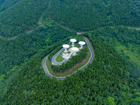 The China Compound Eye Project (Phase I) is taking place in Liangjiang New Area in Chongqing, China, on July 13, 2024. The ''China Compound...