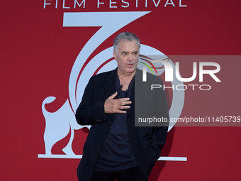 Amos Gitai is attending the 70th Taormina Film Festival in Taormina, Italy, on July 13, 2024. (