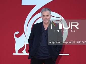 Amos Gitai is attending the 70th Taormina Film Festival in Taormina, Italy, on July 13, 2024. (