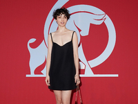 Tecla Insolia is attending the 70th Taormina Film Festival in Taormina, Italy, on July 13, 2024. (