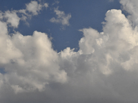 The sky is becoming cloudy in Ankara, Turkey, on July 14, 2024. (