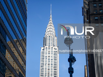 Chrysler Building in New York City, United States of America on July 5th, 2024. (