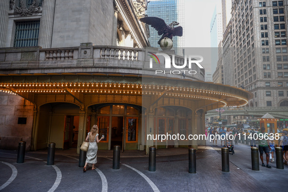 Entrance of Grand Central Terminal in New York City, United States of America on July 5th, 2024. 