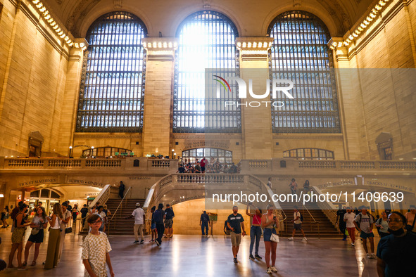 The Main Concourse of Grand Central Terminal in New York City, United States of America on July 5th, 2024. 