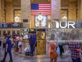 The Main Concourse of Grand Central Terminal in New York City, United States of America on July 5th, 2024. (