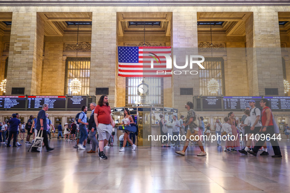 The Main Concourse of Grand Central Terminal in New York City, United States of America on July 5th, 2024. 