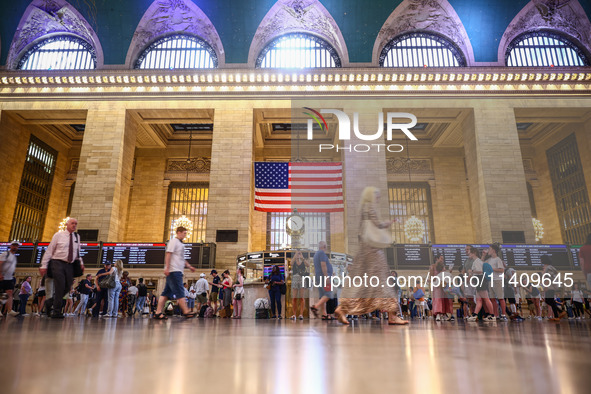 The Main Concourse of Grand Central Terminal in New York City, United States of America on July 5th, 2024. 