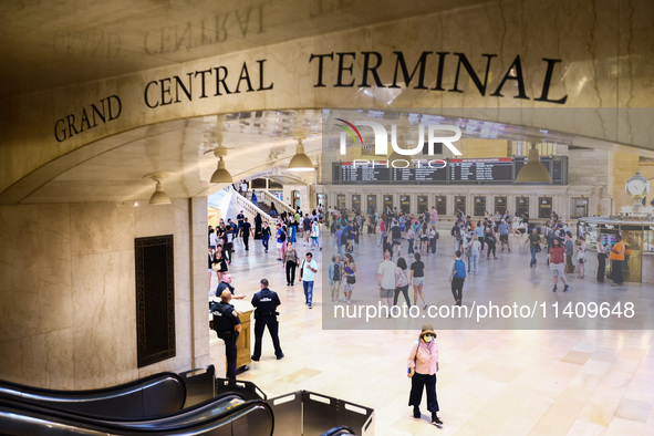 The Main Concourse of Grand Central Terminal in New York City, United States of America on July 5th, 2024. 