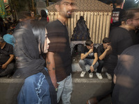 Worshippers are participating in a religious rally to commemorate Tasoua in the Dolatabad neighborhood in southern Tehran, Iran, on July 14,...