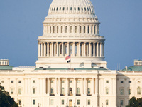 U.S. Capitol building in Washington, DC in the United States of America on July 9th, 2024. (