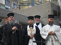 Metropolitan Epiphanius of Kyiv and All Ukraine is attending the requiem for the victims of the Russian missile attack on the Ohmatdyt Natio...