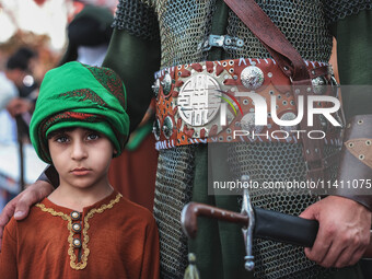 Muslims Pay Their Respects In Karbala, Iraq, on july 15, 2024.  Ashura Is A Period Of Mourning In Remembrance Of The Seventh - Century Marty...