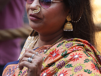 Thousands of Hindu devotees are taking part in the procession during the annual Rath Yatra festival in Toronto, Ontario, Canada, on July 13,...