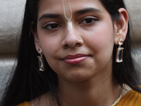 Thousands of Hindu devotees are taking part in the procession during the annual Rath Yatra festival in Toronto, Ontario, Canada, on July 13,...