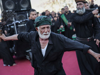 Muslims Pay Their Respects In Karbala, Iraq, on july 15, 2024. Ashura Is A Period Of Mourning In Remembrance Of The Seventh - Century Martyr...