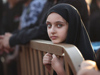 Muslims Pay Their Respects In Karbala, Iraq, on july 15, 2024. Ashura Is A Period Of Mourning In Remembrance Of The Seventh - Century Martyr...