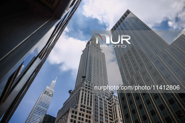 Chrysler Building in Manhattan, New York City, United States of America on July 6th, 2024. 