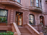  Brownstone apartments in Manhattan, New York City, United States of America on July 6th, 2024. (