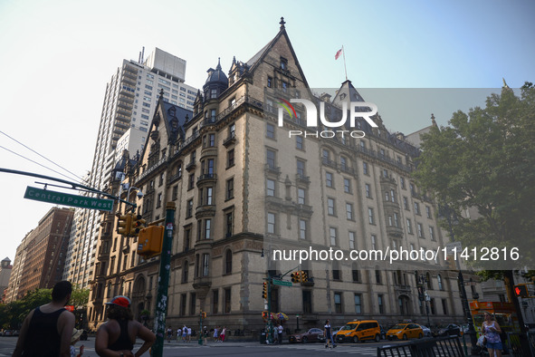  The Dakota building in Manhattan, New York City, United States of America on July 6th, 2024. 