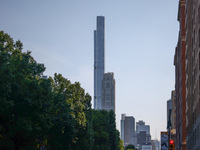  A view on Central Park Tower in Manhattan, New York City, United States of America on July 6th, 2024. (