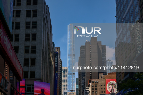  A view on Central Park Tower in Manhattan, New York City, United States of America on July 6th, 2024. 