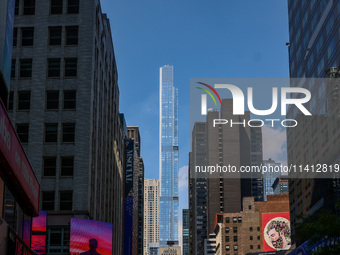  A view on Central Park Tower in Manhattan, New York City, United States of America on July 6th, 2024. (