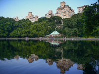  Conservatory Water pond in Central Park in Manhattan, New York City, United States of America on July 6th, 2024. (