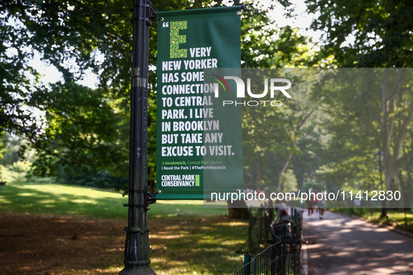 Central Park in Manhattan, New York City, United States of America on July 6th, 2024. 