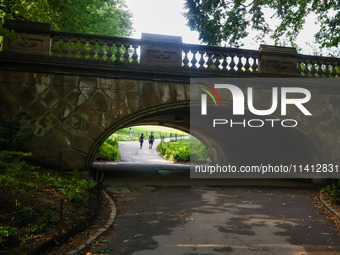 Glade Arch in Central Park in Manhattan, New York City, United States of America on July 6th, 2024. (